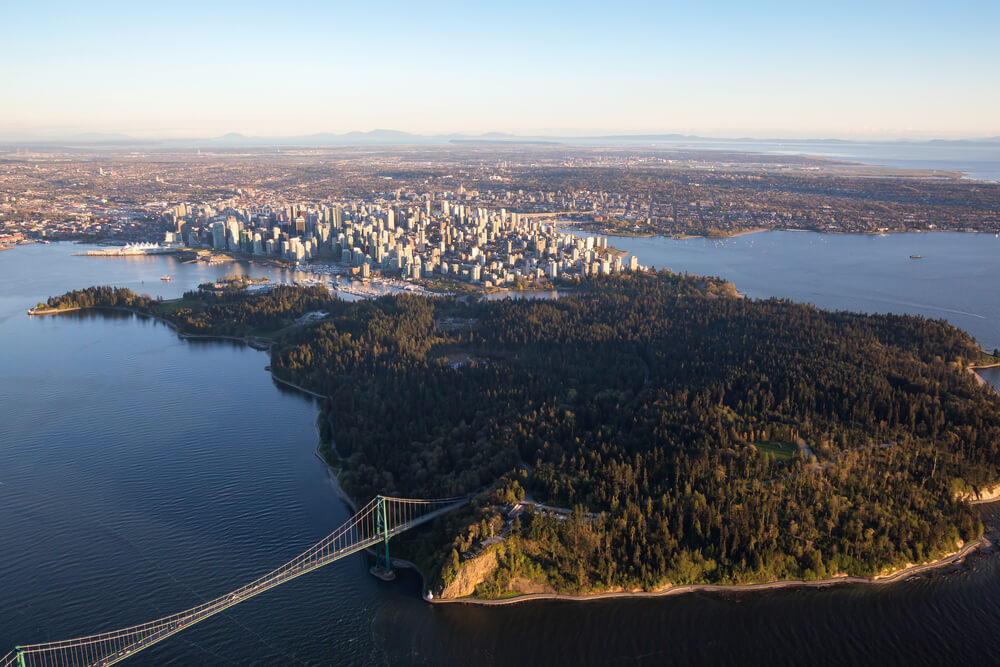 Stanley Park Vancouver unul dintre reperele celebre din Canada
