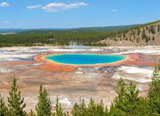 5 izvoare termale frumoase de vizitat in Wyoming, vestul Statelor Unite